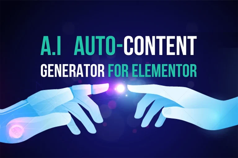 پلاگین تولید خودکار محتوا با هوش مصنوعی برای المنتور (A.I Autocontent for Elementor)