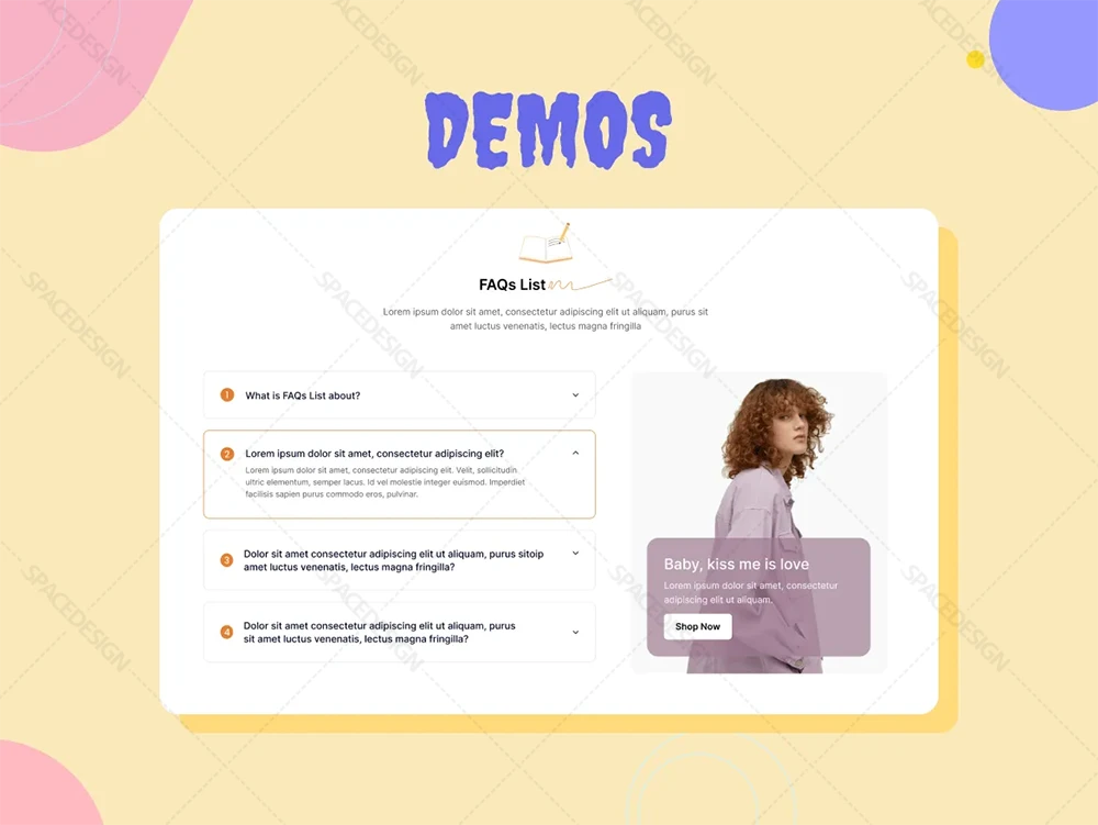 افزونه پرسشهای متداول Wiloke FAQs Prite برای المنتور