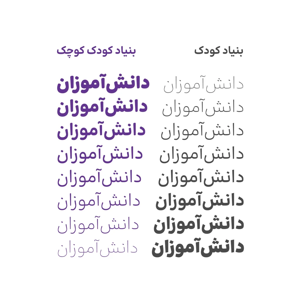دانلود فونت BonyadKoodak نسخه کامل | فونت فارسی بنیاد کودک